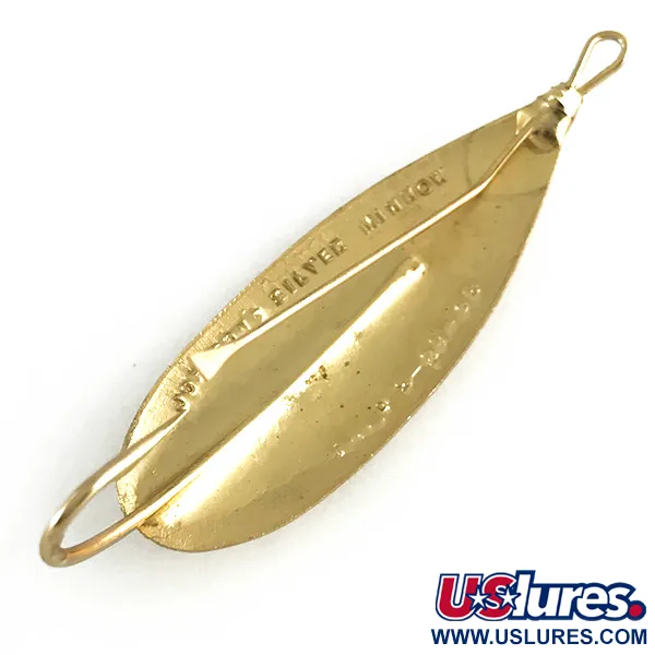 Johnson Weedless Silver Minnow Blinker, Gold, 6g, Krautschutz, #6698