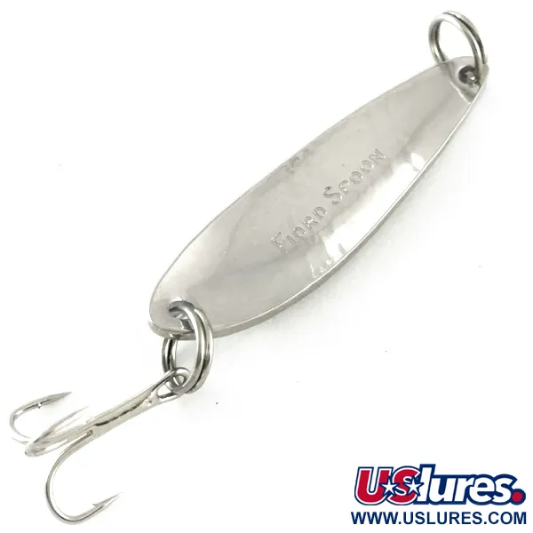 Acme Fiord Spoon Blinker, Nickel / Blau, 7g, Weitwurf-Design, #6701