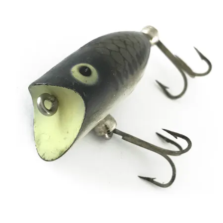 Heddon Lucky 13 Popper, Dark Scale, 5.5g, Vintage-Köder, #6708