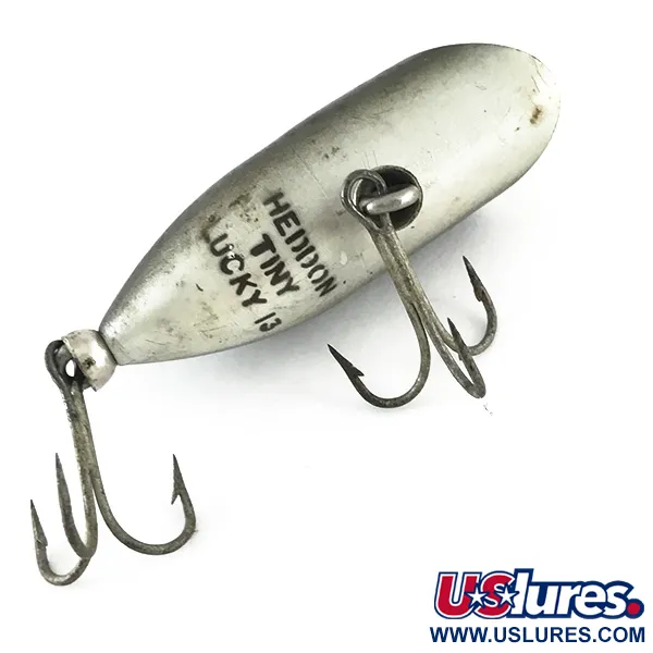 Heddon Lucky 13 Popper, Dark Scale, 5.5g, Vintage-Köder, #6708