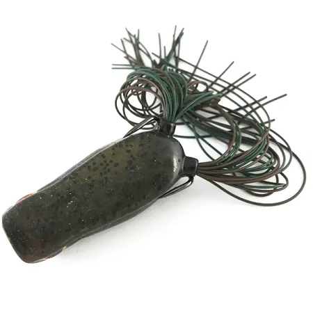 SPRO Dean Rojas Bronzeye Frog Popper, Schwarz, 14g, Hohlkörper, #6710