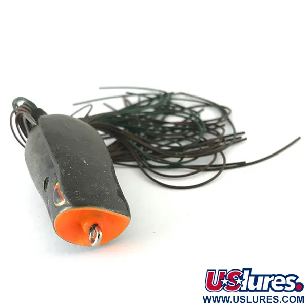 SPRO Dean Rojas Bronzeye Frog Popper, Schwarz, 14g, Hohlkörper, #6710