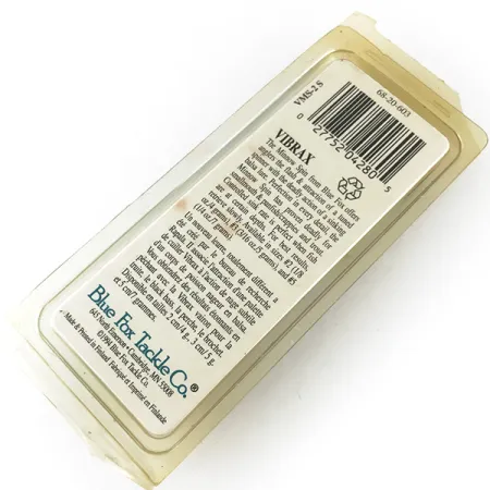 Blue Fox Vibrax Minnow Spin 1 Spinner, Silber, 4g, Balsakörper, #6718