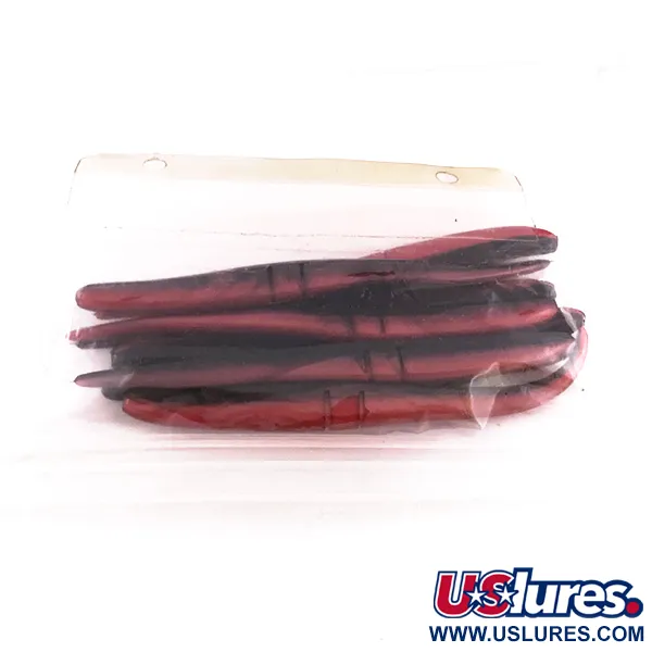 Lunker City Slug-Go Softjerk, Red / Black, 15 cm, Offset-Schlitz, #6720