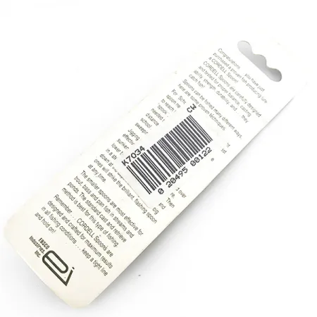 Cotton Cordell CC Spoon Blinker, Silber, 21g, Vertikalköder, #6725