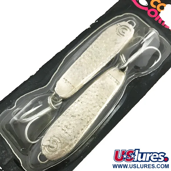 Cotton Cordell CC Spoon Blinker, Silber, 21g, Vertikalköder, #6725