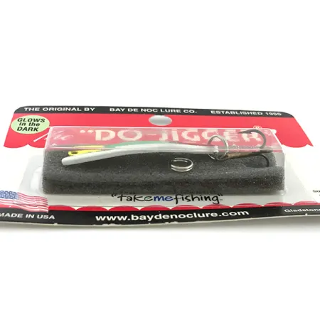 Bay de Noc Do-Jigger 1 Blinker, White/Green Glow, 5g, Leuchtkraft, #6736