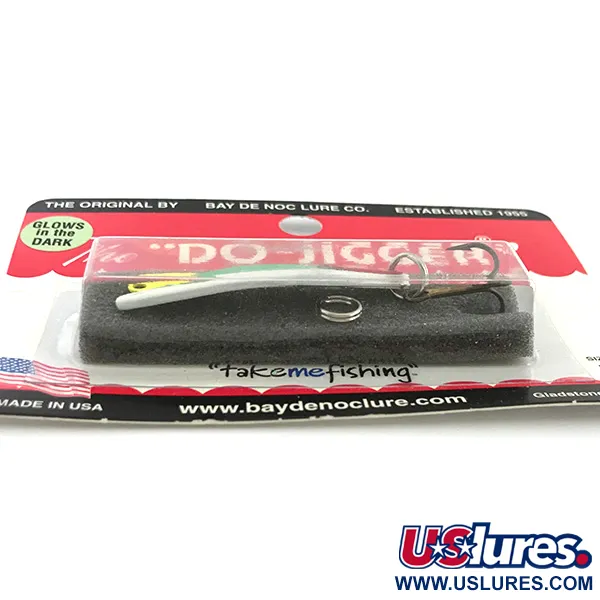 Bay de Noc Do-Jigger 1 Blinker, White/Green Glow, 5g, Leuchtkraft, #6736