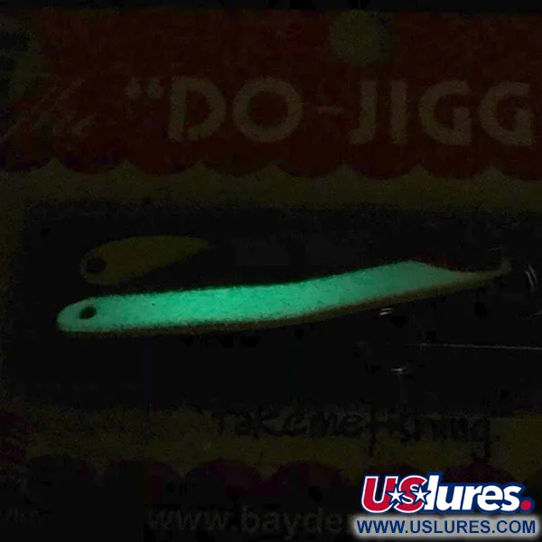 Bay de Noc Do-Jigger 1 Blinker, White/Green Glow, 5g, Leuchtkraft, #6736