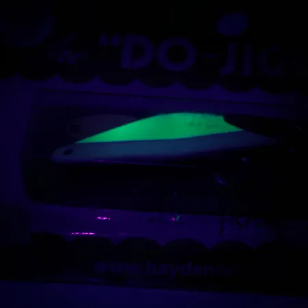 Bay de Noc Do-Jigger 1 Blinker, White/Green Glow, 5g, Leuchtkraft, #6736