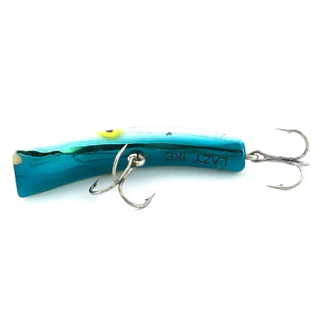 Lazy Ike Wobbler, Hellblau Metallic / Spiegelsilber, 14g, Floating, #6739