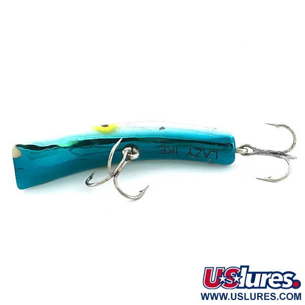 Lazy Ike Wobbler, Hellblau Metallic / Spiegelsilber, 14g, Floating, #6739