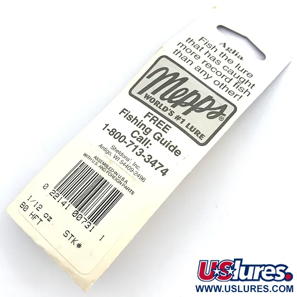 Mepps Aglia 0 Spinner, Fire Tiger, 2,5g, UV-Finish, #6744