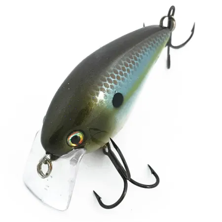 Strike King square bill Wobbler, Metallic-hellblau, 6cm, #6755