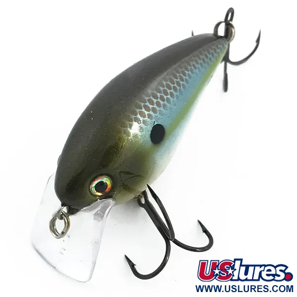 Strike King square bill Wobbler, Metallic-hellblau, 6cm, #6755