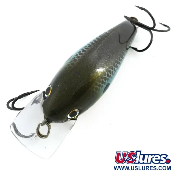 Strike King square bill Wobbler, Metallic-hellblau, 6cm, #6755