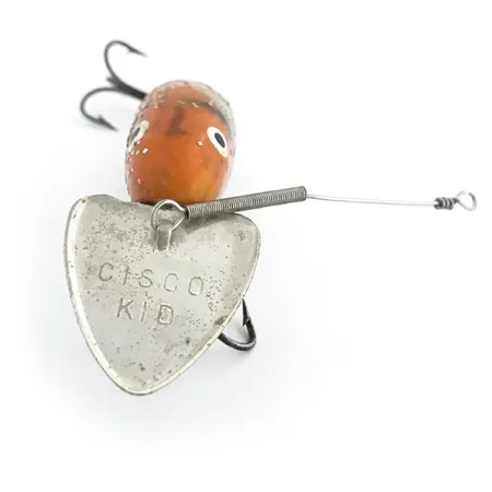 Suick Cisco Kid Wobbler, Orange/Gelb, 10g, Glitzer-Dekor, #6756