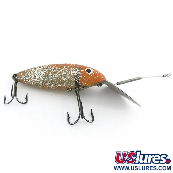 Suick Cisco Kid Wobbler, Orange/Gelb, 10g, Glitzer-Dekor, #6756