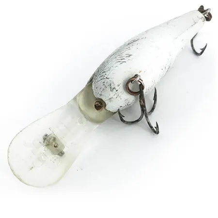 Rebel Deep Wee R Crankbait, Silber, 10g, Tiefläufer, #6757