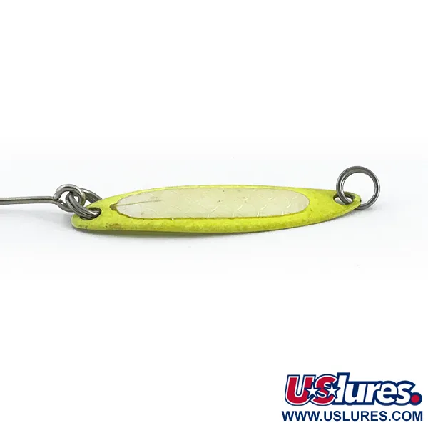Luhr Jensen Needlefish 1 UV Schlepplöffel, Chartreuse, 2g, UV, #6764