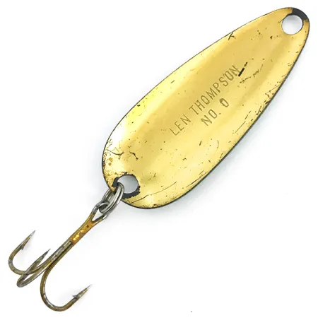 Len Thompson #0 Blinker, Grün/Schwarz/Gold, 17g, Hechtlöffel, #6765