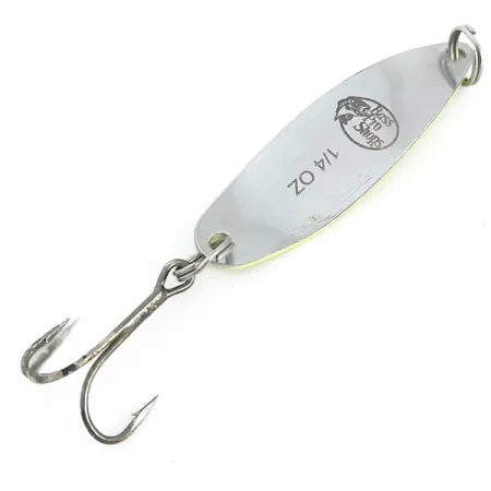 Bass Pro Shops Demon Dancer Blinker, Chartreuse/Nickel, 7g, UV, #6771