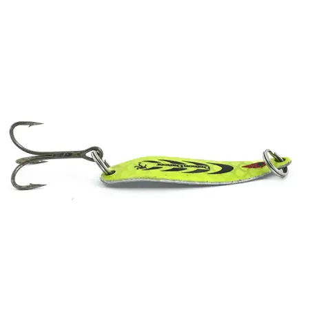 Bass Pro Shops Demon Dancer Blinker, Chartreuse/Nickel, 7g, UV, #6771
