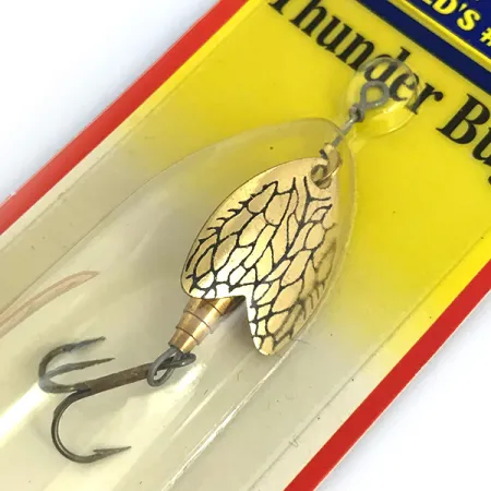Mepps Thunder Bug Spinner, Gold, 4g, Maifliegen-Profil, #6778