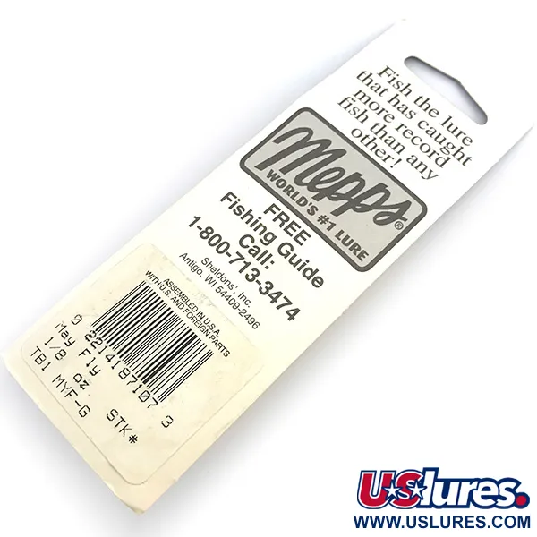 Mepps Thunder Bug Spinner, Gold, 4g, Maifliegen-Profil, #6778