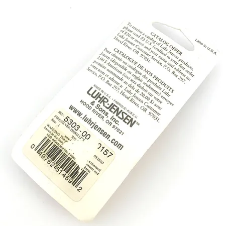 Luhr Jensen Loco 1 UV Blinker, Red / Hologram, 4g, UV-Finish, #6779