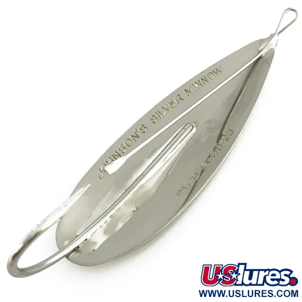 Johnson Silver Minnow Weedless Blinker, Gold / Silber, 28g, #6784
