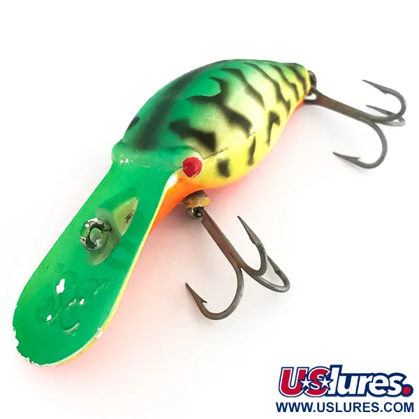 Luhr Jensen Hot Shot Rattle SE Wobbler, Fire Tiger, 14g, Rassel, #6789