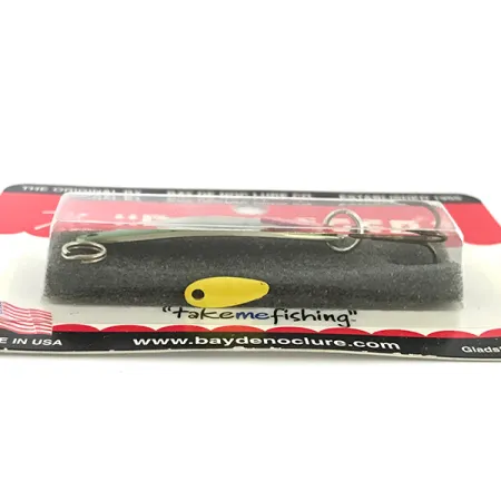 Bay de Noc Do-Jigger 1 Blinker, Nickel/Grün/Rot/Gelb, 4,7g, #1DJNGN