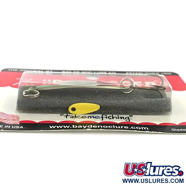 Bay de Noc Do-Jigger 1 Blinker, Nickel/Grün/Rot/Gelb, 4,7g, #1DJNGN