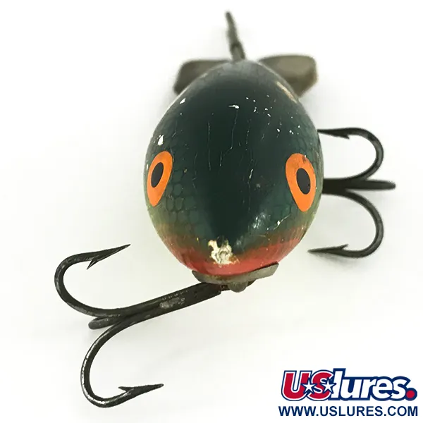 Bomber 400 series Wobbler, Grün-Gelb, 12,5g, Holzköder, #6809