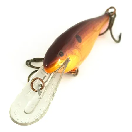 Rapala Shad Rap Deep Runner 05 Tiefläufer, Gold-Orange, 5g, Balsa, #6811