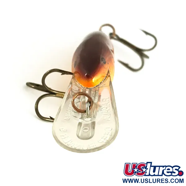 Rapala Shad Rap Deep Runner 05 Tiefläufer, Gold-Orange, 5g, Balsa, #6811