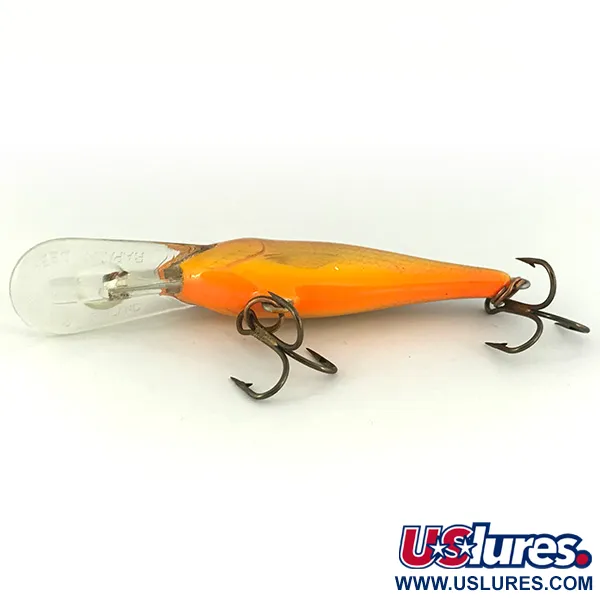 Rapala Shad Rap Deep Runner 05 Tiefläufer, Gold-Orange, 5g, Balsa, #6811
