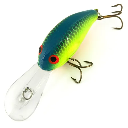 Bandit 300 Tieflauf-Crankbait, Chartreuse Blue Back, 10.5g, #6813