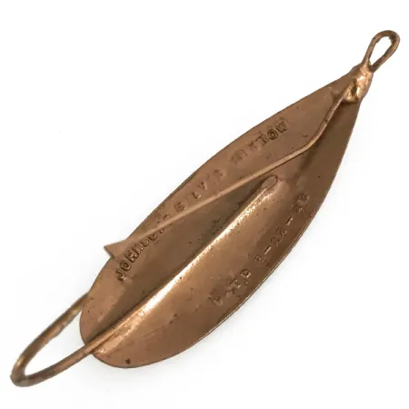 Johnson Weedless Silver Minnow Löffelblinker, Kupfer, 6g, Krautschutz, #6825
