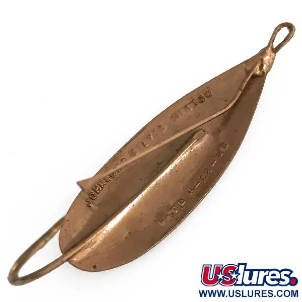 Johnson Weedless Silver Minnow Löffelblinker, Kupfer, 6g, Krautschutz, #6825