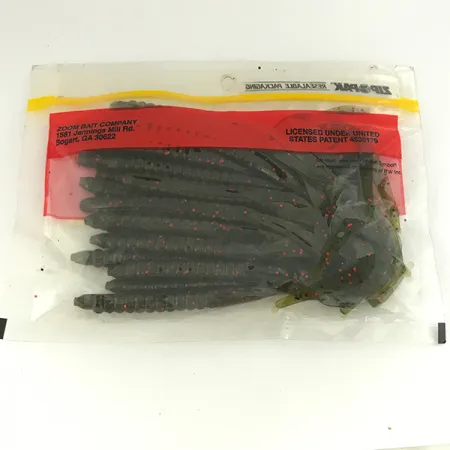 Zoom Super Salt Plus Gummiköder, Avocado, 12.7cm, Rippenkörper, #6832