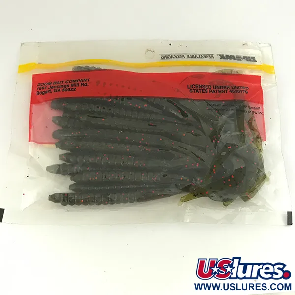 Zoom Super Salt Plus Gummiköder, Avocado, 12.7cm, Rippenkörper, #6832