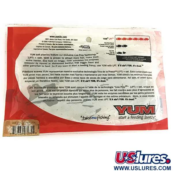 YUM Yum Chunk Gummiköder, Crawdad, 9cm, LPT-Technologie, #6835