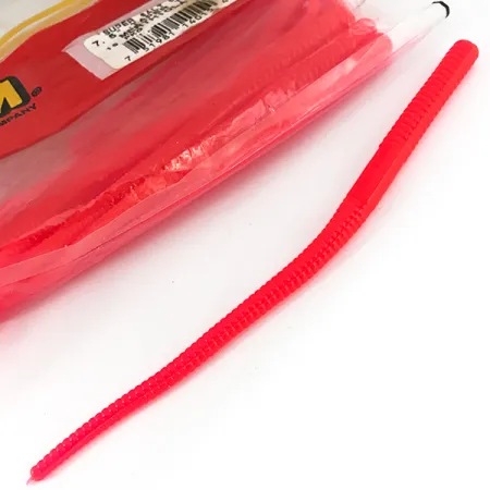 Zoom Super Salt Plus Finesse-Wurm, Merthiolate, 15cm, gesalzen, #6838