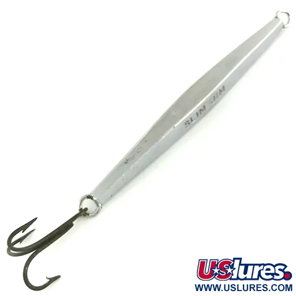 MIKE'S Slim Jim Pilker, Nickel, 44g, Schlankes Profil, #6849