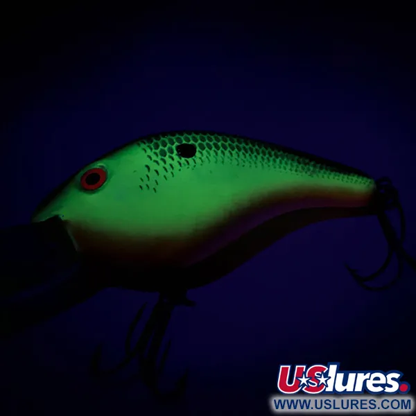 Mann's Depth Plus Ol' Homer Tiefläufer, Gelb / Grün, 8 cm, #6862