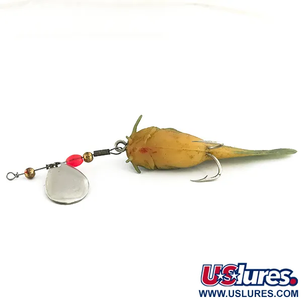 Burke Muddlers Minnow Willow Cat Spinner, Nickel, 7g, #6864