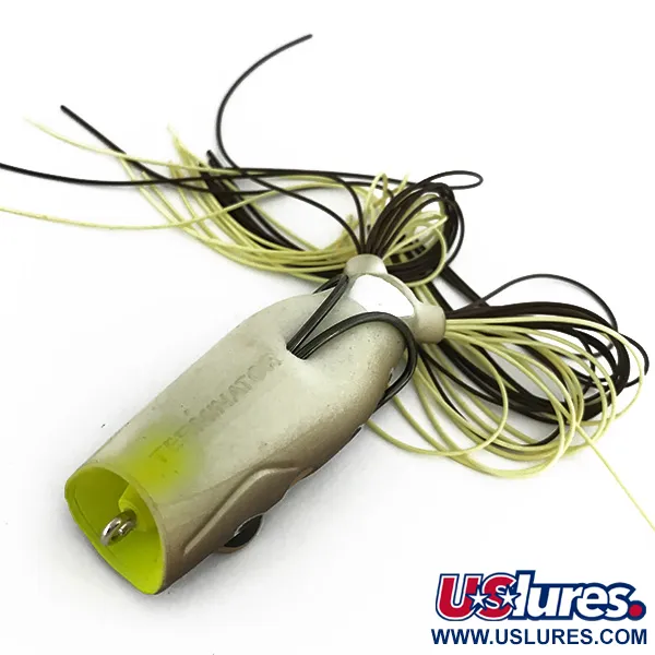 Terminator Popping Frog Oberflächenköder, Braun, 14g, Krautschutz, #6865