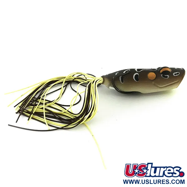 Terminator Popping Frog Oberflächenköder, Braun, 14g, Krautschutz, #6865